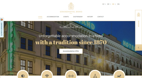 Official hotel website