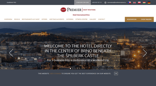 Official hotel website
