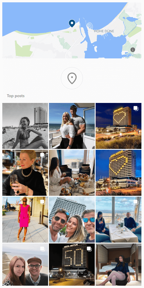Hotel Neptun Warnemünde Instagram Location